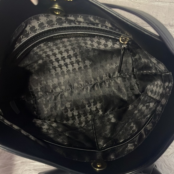 Karl Lagerfeld Floral Handbag - Picture 8 of 14